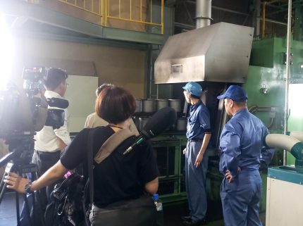 どさんこワイドからテレビ取材を受けました